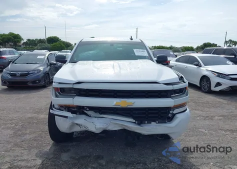 2018 Chevrolet Silverado 1500 Custom из США, поврежденный, VIN 3GCPCPEC3JG452670